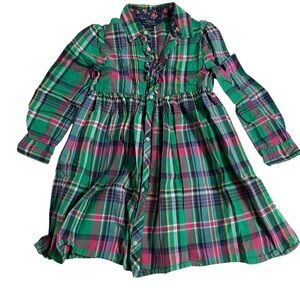 Polo Ralph Lauren girls sz 6 Cotton Shirtdress